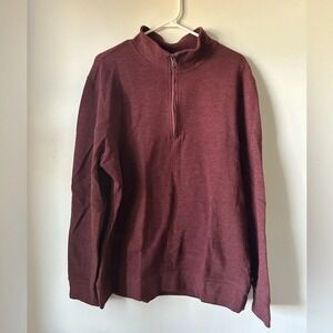 Denver Hayes Men's 1/4 Zip Pullover Long Sleeve